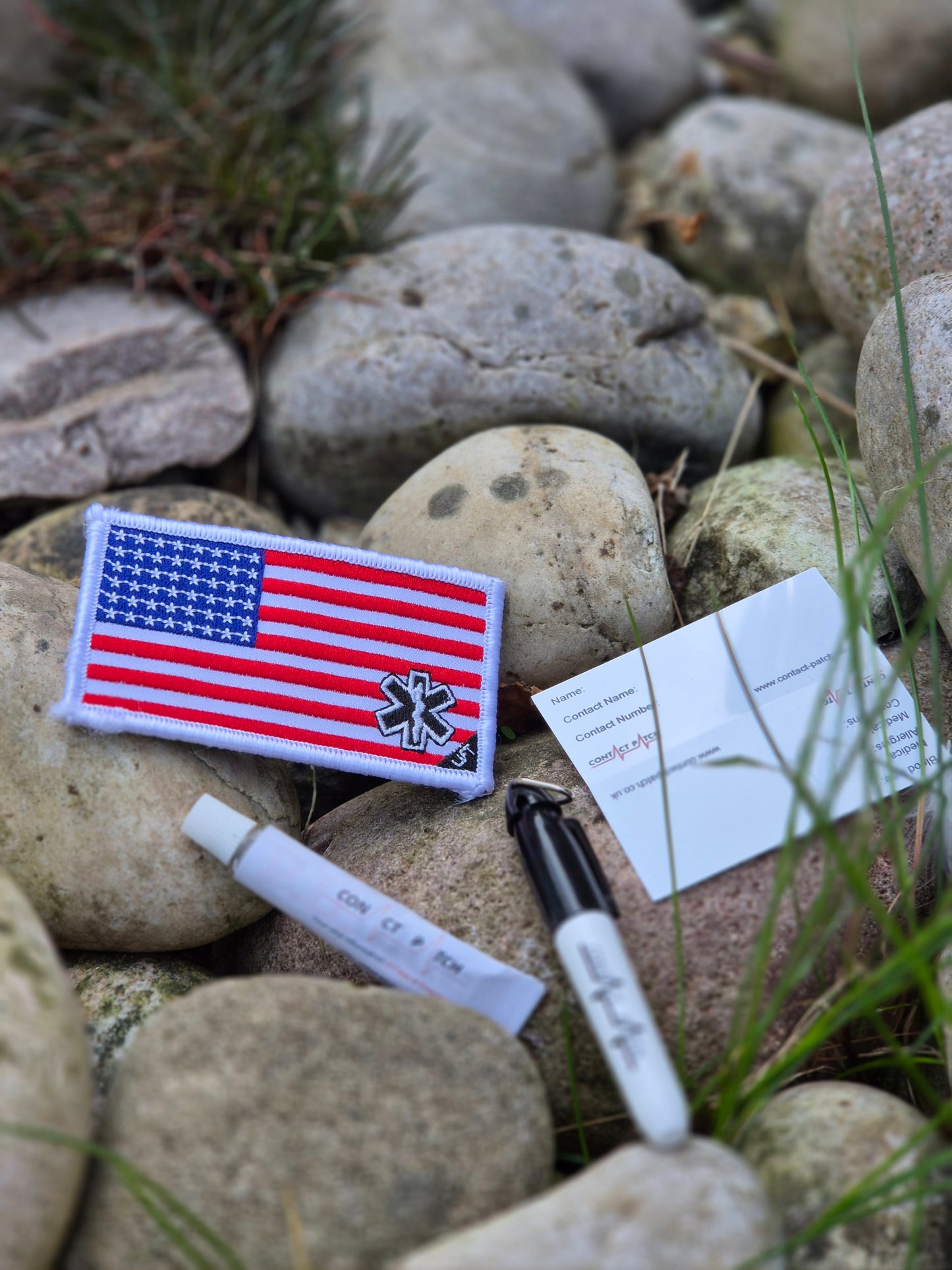 1st Generation Flag Contact Patches