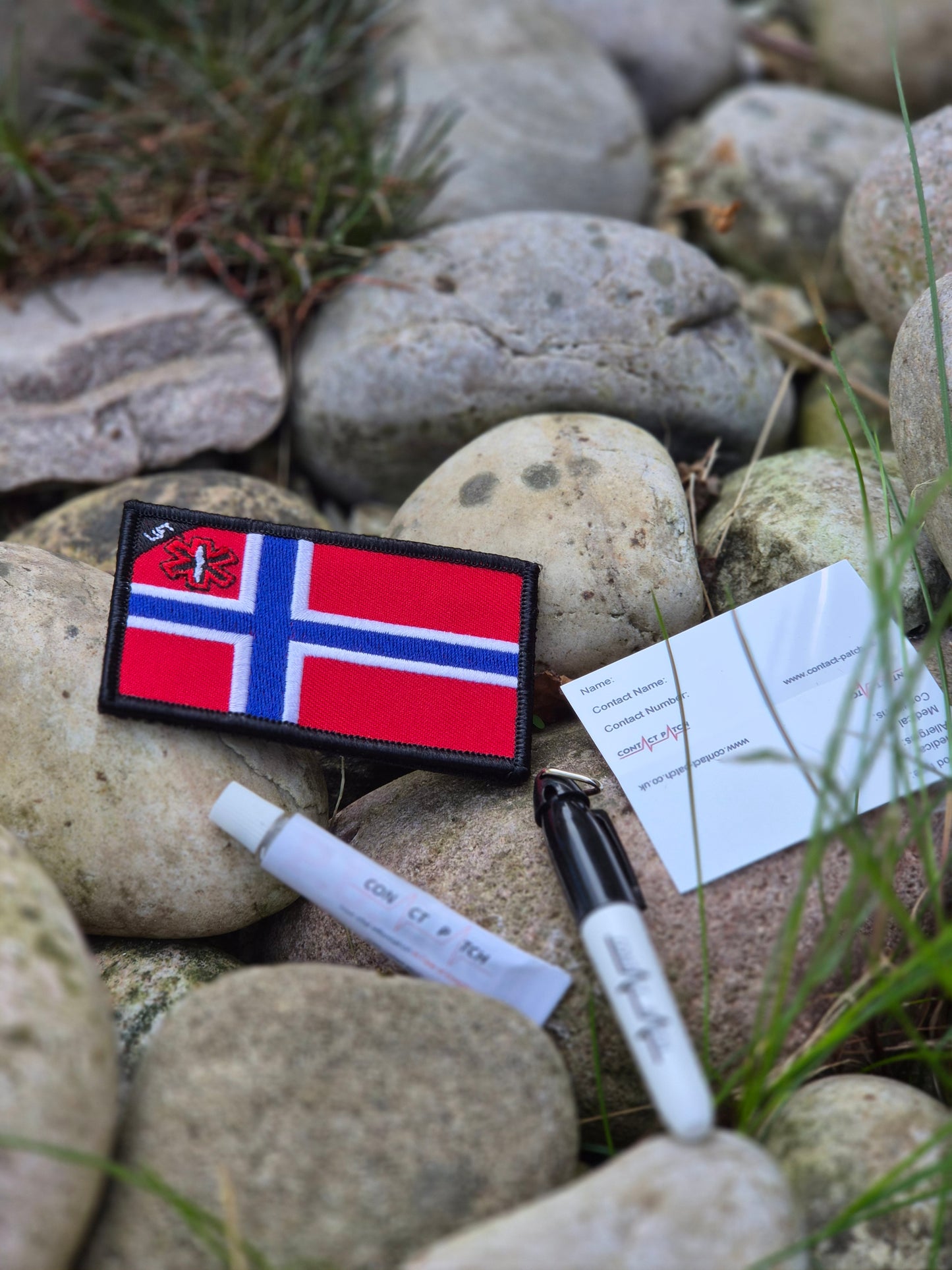 1st Generation Flag Contact Patches